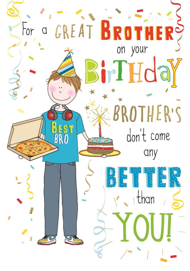 ICG Brother Birthday Card*