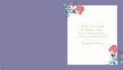 ICG Wife Floral Bouquet Birthday Card*