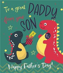 ICG Daddy From Your Son Father's Day Card