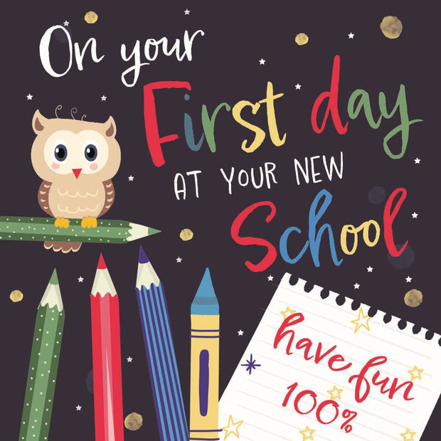 ICG First Day of School Card