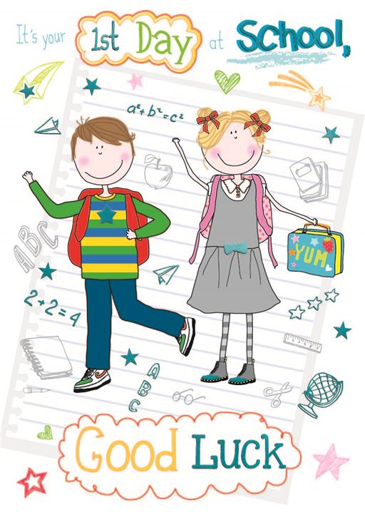 ICG First Day of School Card