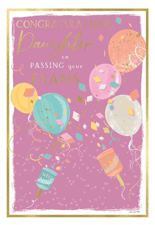 ICG Daughter You've Passed Your Exams Cards