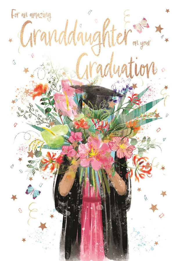 ICG Granddaughter Graduation Card