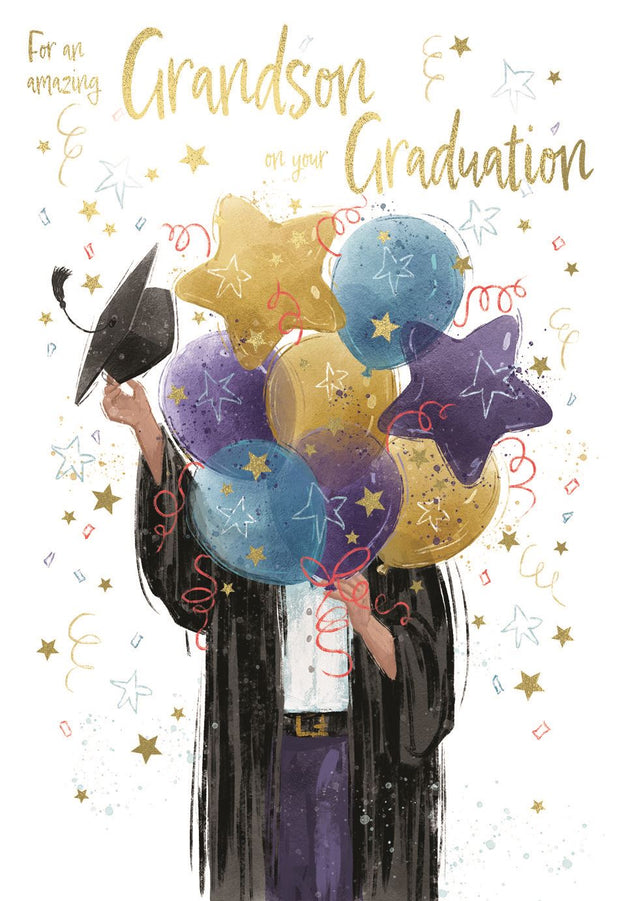 ICG Grandson Graduation Card