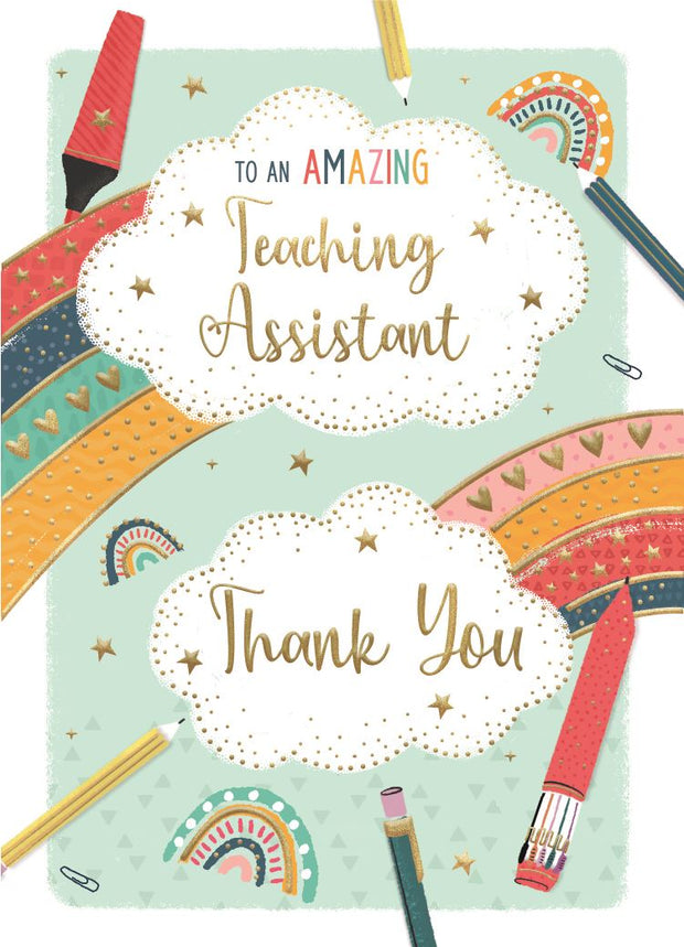 ICG Thank you Teaching Assistant Card
