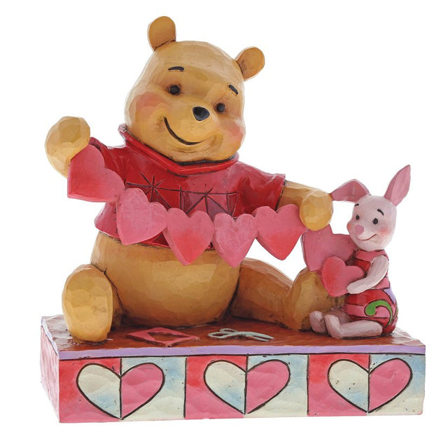 Enesco Disney Traditions Handmade Valentines (Pooh and Piglet Figurine)