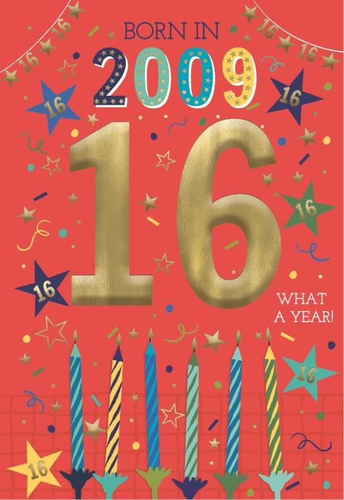 ICG 16th Birthday in 2025 Card*