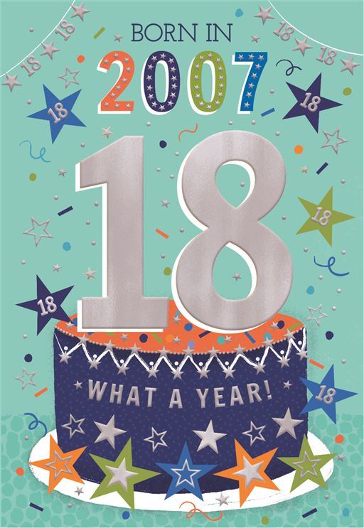 ICG 18th Birthday in 2025 Card