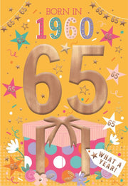 ICG 65th Birthday in 2025 Card