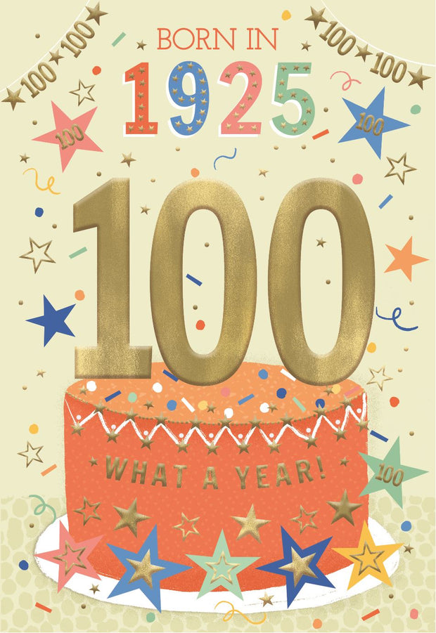 ICG 100th Birthday in 2025 Card*