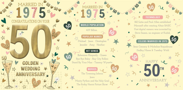 ICG Your Golden Anniversary in 2025 Card*