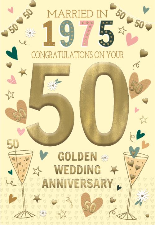 ICG Your Golden Anniversary in 2025 Card*
