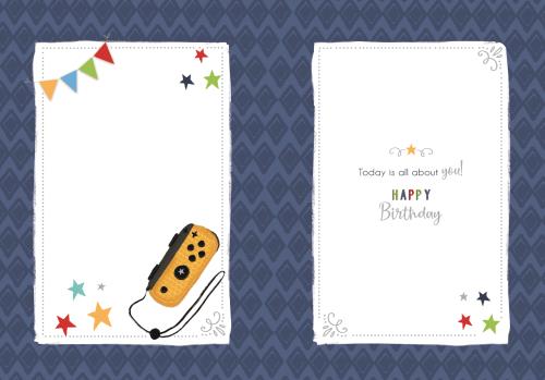 ICG Brother Computer Game Birthday Card*