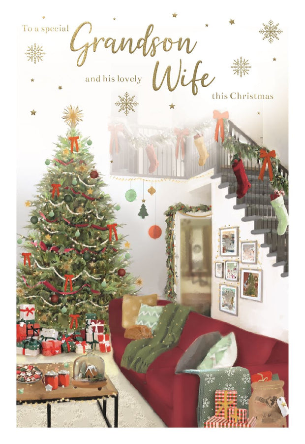 ICG Grandson & His Wife Christmas Card**