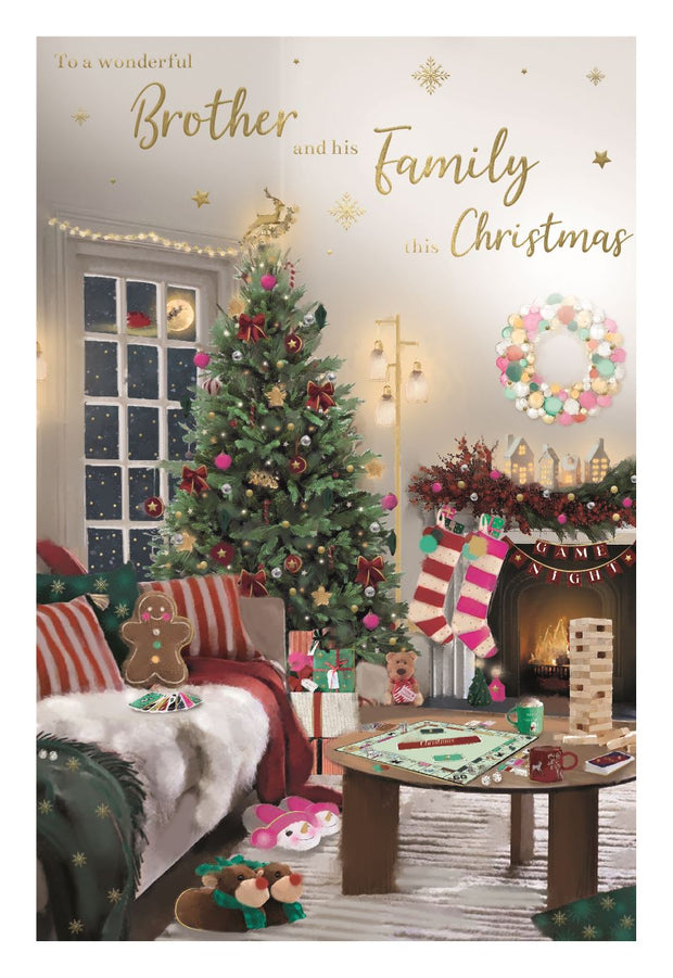 ICG Brother & Family Christmas Card**