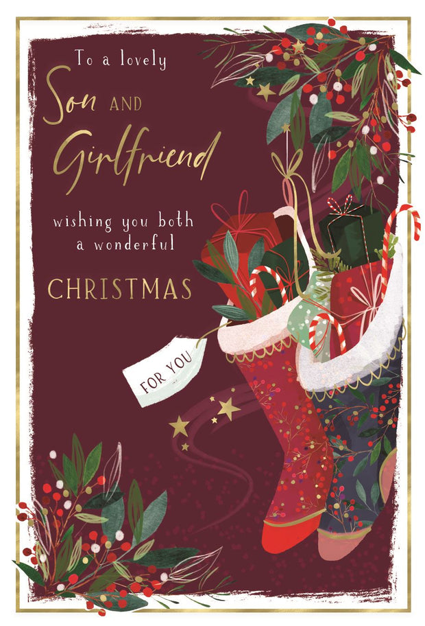 ICG Son & Girlfriend Christmas Card**