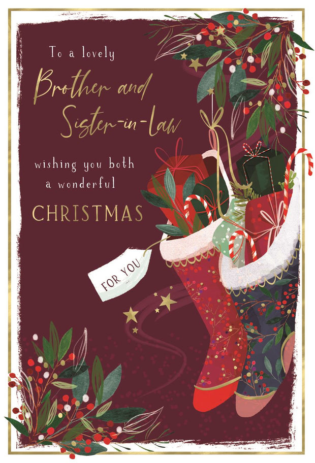 ICG Brother & Sister in Law Christmas Card**