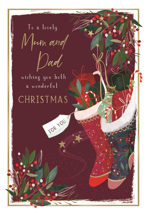 ICG Mum & Dad Christmas Card**