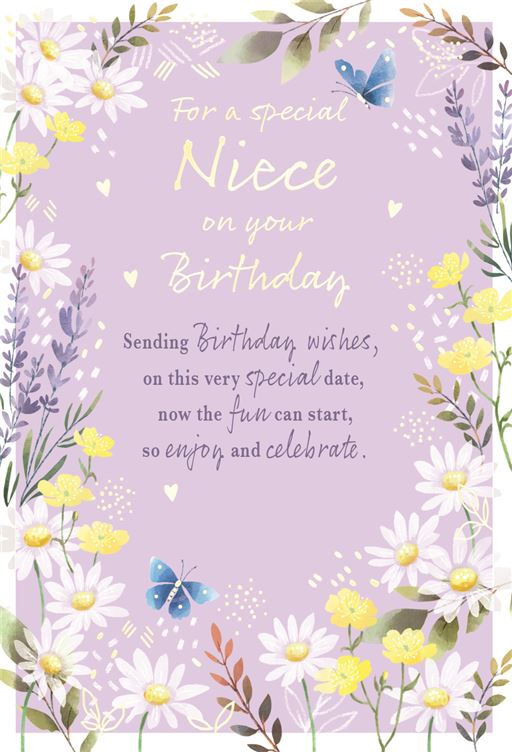 ICG Niece Birthday Card*