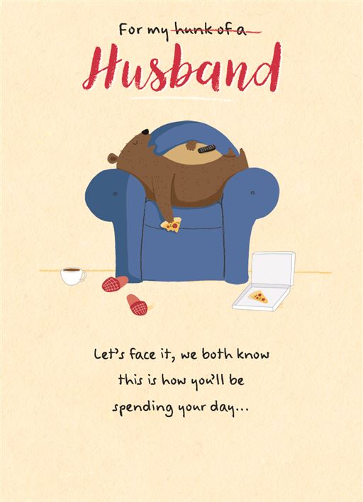 ICG Husband Birthday Card*