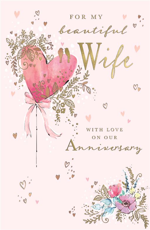 ICG Wife On Our Anniversary Card*