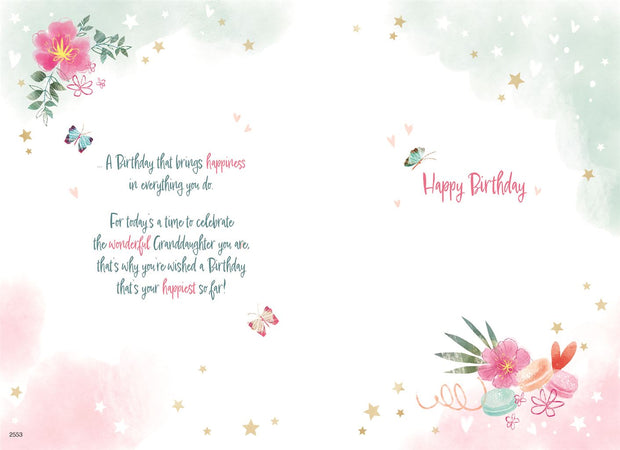 ICG Granddaughter Birthday Card*