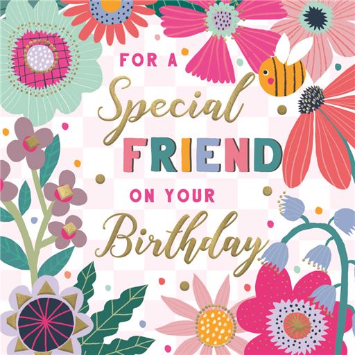 ICG Special Friend Birthday Card