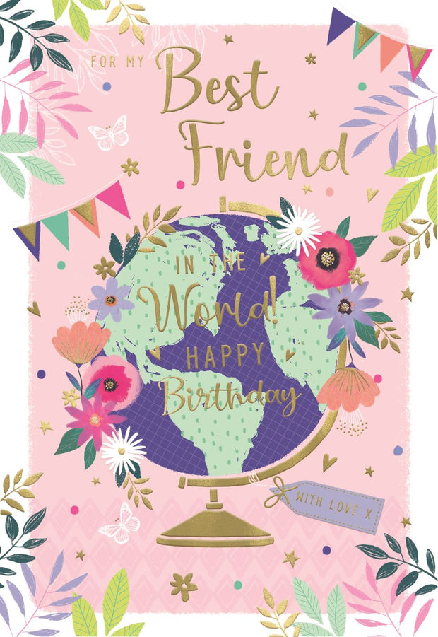 ICG Best Friend Birthday Card