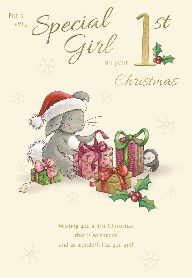 ICG Special Girl's 1st Christmas Card**