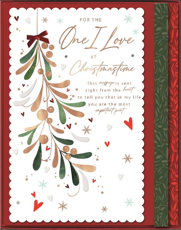 ICG One I Love Boxed Christmas Card**