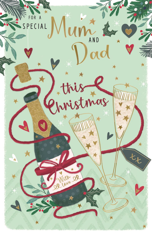 ICG Mum & Dad Christmas Card**