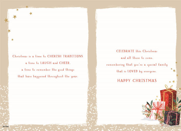ICG Daughter & Her Family Christmas Card**