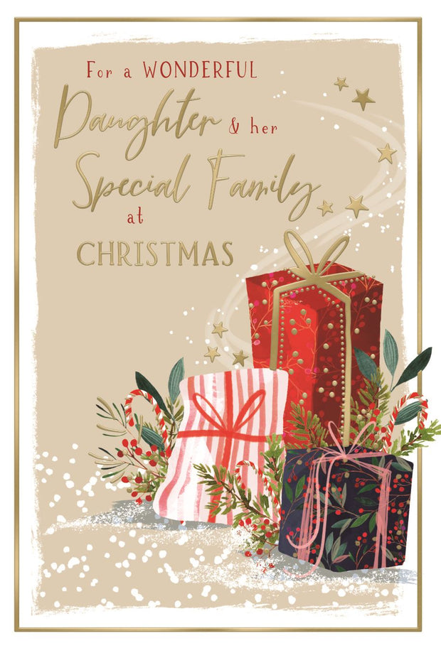 ICG Daughter & Her Family Christmas Card**