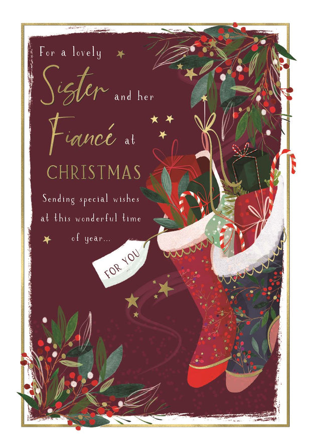 ICG Sister & Her Fiancé Christmas Card**