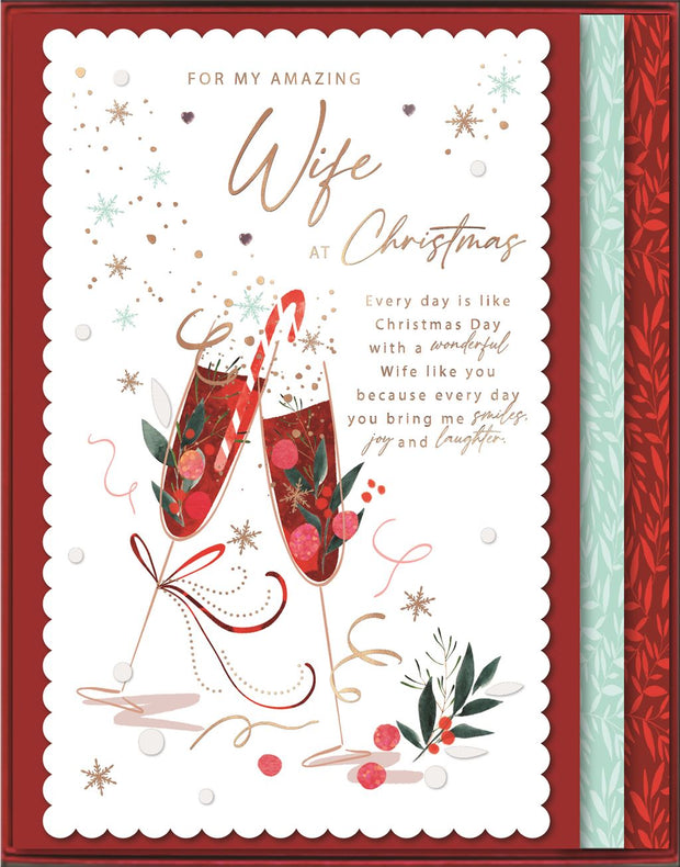 ICG Wife Boxed Christmas Card**