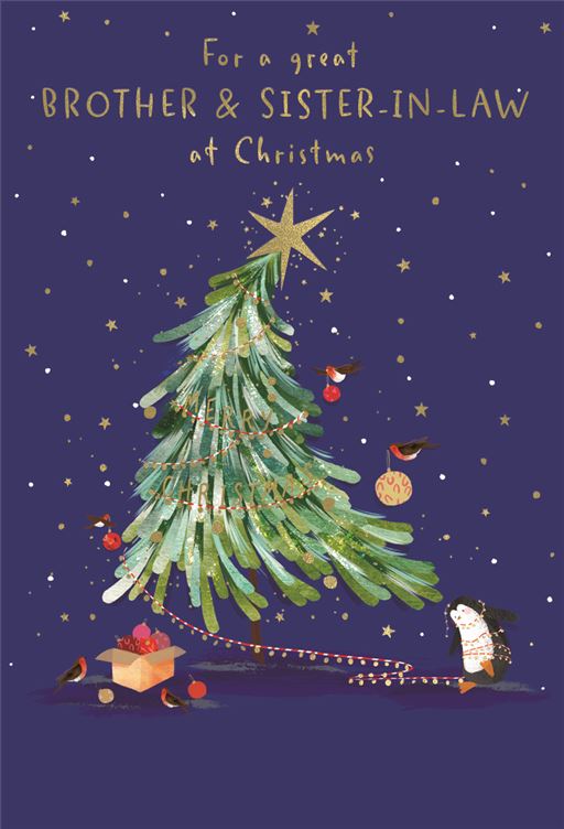 ICG Brother & Sister in Law Christmas Card**