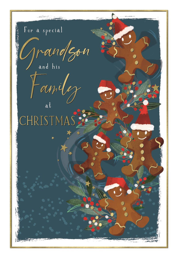 ICG Grandson & His Family Christmas Card**