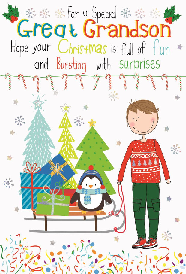 ICG Great Grandson Christmas Card**
