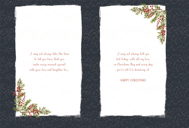 ICG Husband Boxed Christmas Card**