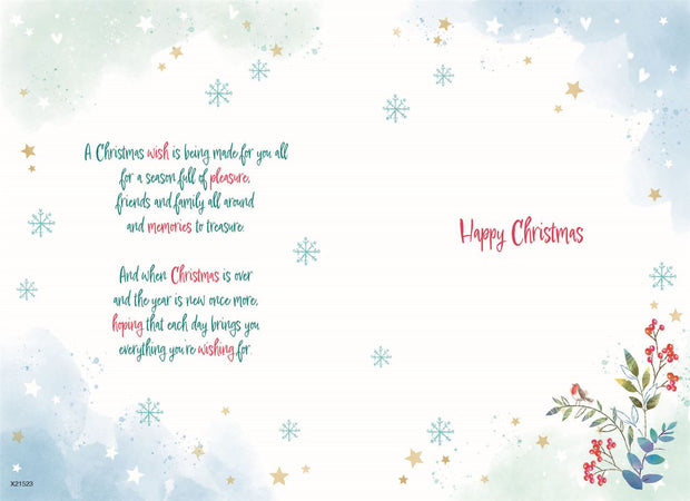 ICG Nephew & His Family Christmas Card**