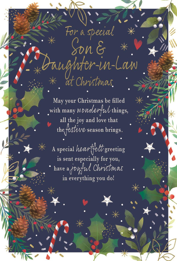 ICG Son & Daughter in Law Christmas Card**