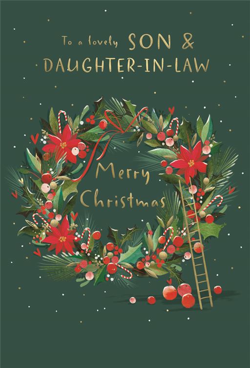 ICG Son & Daughter in Law Christmas Card**