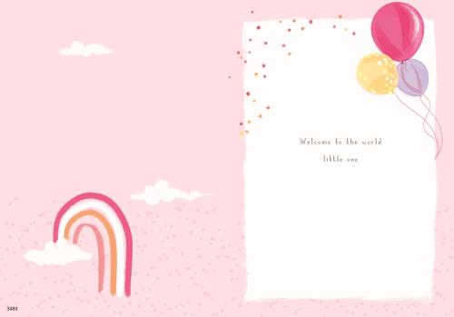 ICG Baby Girl Card*