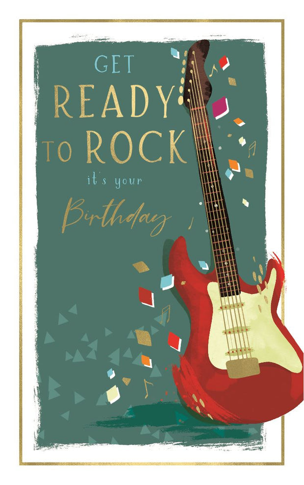ICG Guitar Birthday Card*