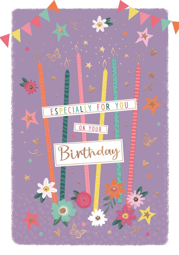 ICG Birthday Candles Birthday Card*