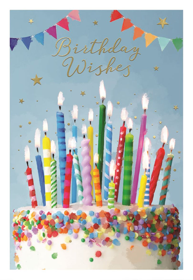 ICG Candles Birthday Card*