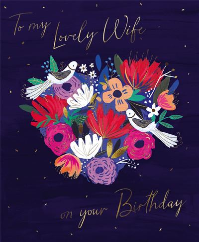Paper House Wife Birthday Card*