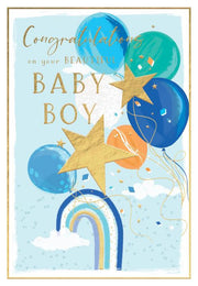 ICG New Baby Boy Card