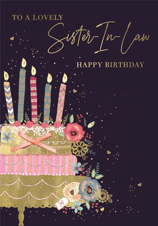 ICG Sister in Law Birthday Card*