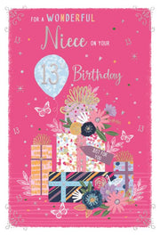 ICG Niece 13th Birthday Card